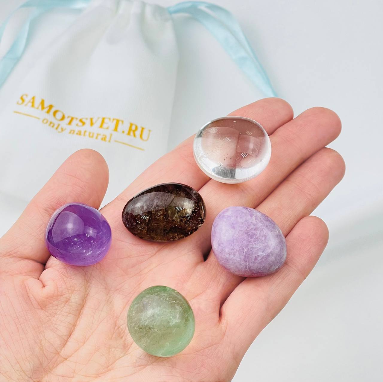 Набор камней "Энергия Эфира": Настройка на тонкие вибрации - изображение товара №1