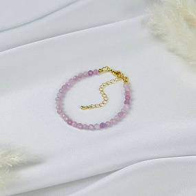 Браслет из Кунцита, Артикул: 118277 - изображение товара №1