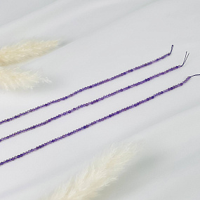 Бусины для украшений из Аметиста (156 бусин), Артикул: 084960 - изображение товара №3