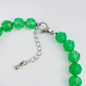 Браслет из зеленого Авантюрина, Артикул: 086836 - изображение товара №3