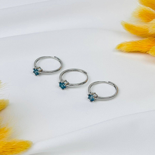 Кольцо регулируемое из Апатита, Артикул: 115741 - изображение товара №2