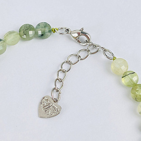 Браслет из Пренита (Африка), Артикул: 076895 - изображение товара №3