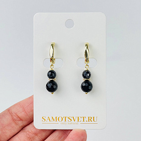 Серьги из Агата, Артикул: 089783 - изображение товара №1