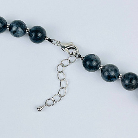 Колье из Лабрадора (Лаврикит), Артикул: 118169 - изображение товара №3