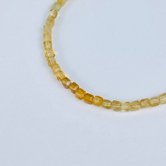 Браслет из Цитрина, Артикул: 118545 - изображение товара №3