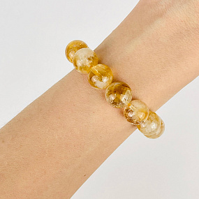 Браслет из Цитрина, Артикул: 078250 - изображение товара №1