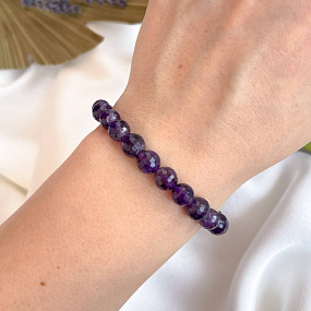 Браслет с Аметистом, Артикул: 096282 - изображение товара №1