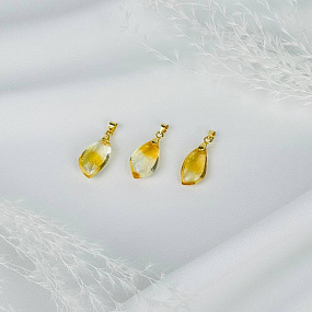 Кулон из Цитрина, Артикул: 094697 - изображение товара №1