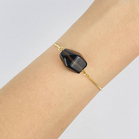 Браслет регулируемый из Раухтопаза, Артикул: 118540 - изображение товара №2