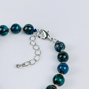 Браслет из Хризоколлы, Артикул: 116996 - изображение товара №4