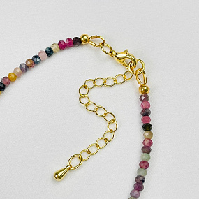 Браслет из Турмалина микс, Артикул: 108651 - изображение товара №4