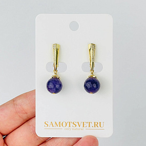 Серьги из Аметиста