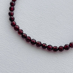 Браслет из Граната огранка, Артикул: 080839 - изображение товара №4