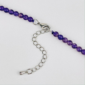 Колье из Аметиста, Артикул: 083689 - изображение товара №3