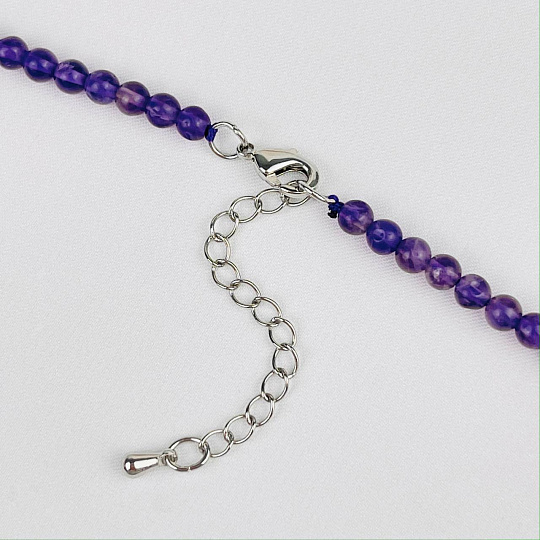 Колье из Аметиста, Артикул: 083689 - изображение товара №2