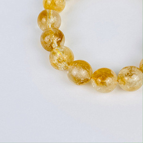 Браслет из Цитрина, Артикул: 078250 - изображение товара №3