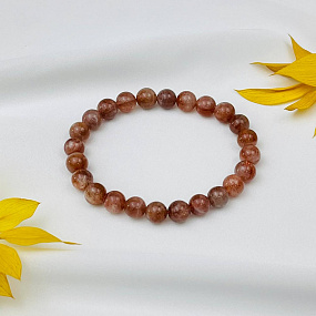 Браслет из Солнечного камня, Артикул: 081086 - изображение товара №2