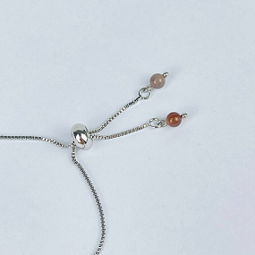 Браслет регулируемый с ботсванским Агатом, Артикул: 117646 - изображение товара №4