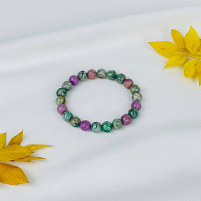 Браслет из Фосфосидерита и Варисцита