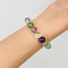 Браслет из Флюорита, Артикул: 079568 - изображение товара №1