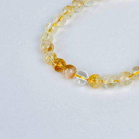 Браслет из Цитрина, Артикул: 087655 - изображение товара №3