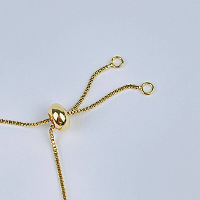 Браслет регулируемый с Сердоликом (градиент), Артикул: 117912 - изображение товара №3