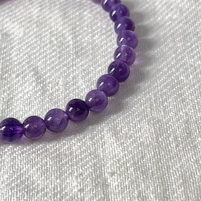 Браслет со вставкой из Аметиста, Артикул: 098964 - изображение товара №3