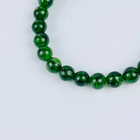 Браслет из Хромдиопсида, Артикул: 118123 - изображение товара №4