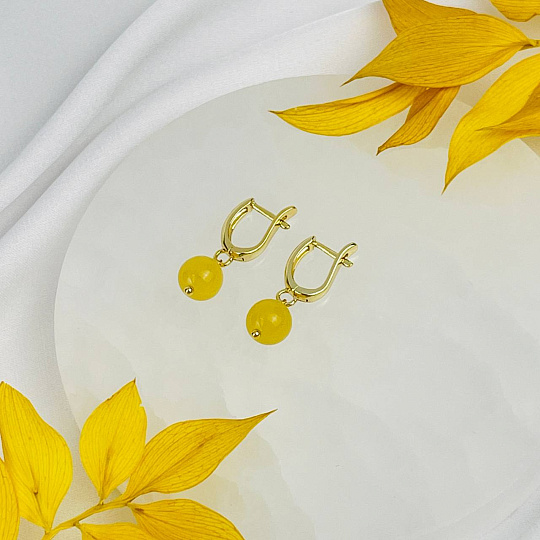 Серьги из Опала, Артикул: 118493 - изображение товара №2