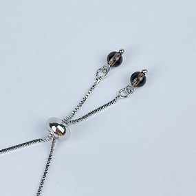 Браслет регулируемый с Раухтопазом, Артикул: 118542 - изображение товара №3