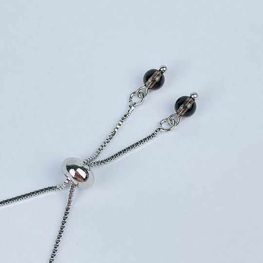 Браслет регулируемый с Раухтопазом, Артикул: 118542 - изображение товара №3