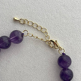 Браслет из Аметиста, Артикул: 099811 - изображение товара №4