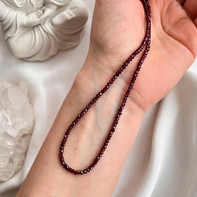 Колье из Граната, Артикул: 092639 - изображение товара №2