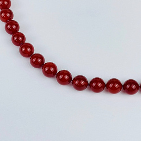 Колье из Сердолика и Граната, Артикул: 118162 - изображение товара №2