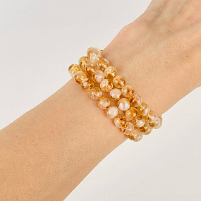 Бусины для украшений из Цитрина (60 бусин), Артикул: 082090 - изображение товара №2