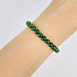 Браслет из Хромдиопсида