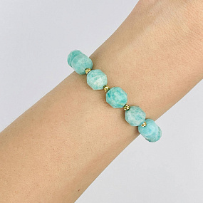 Браслет регулируемый из Амазонита, Артикул: 118539 - изображение товара №2