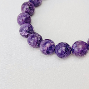 Браслет из Чароита, Артикул: 115891 - изображение товара №2