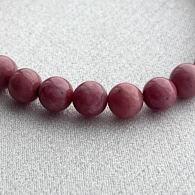 Браслет из Родонита , Артикул: 079660 - изображение товара №3