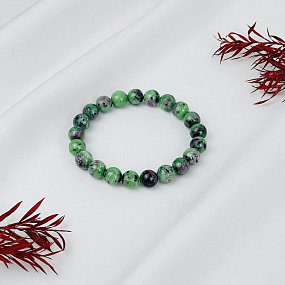 Браслет из Цоизита, Артикул: 087046 - изображение товара №1