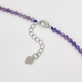 Колье из Аметиста, Артикул: 082834 - изображение товара №3