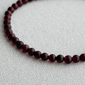 Браслет из Граната (Пироп), Артикул: 099730 - изображение товара №2