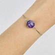 Браслет регулируемый с Аметистом