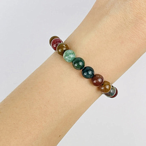 Браслет с океанической Яшмой, Артикул: 092437 - изображение товара №1