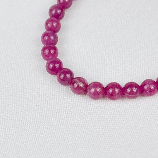 Браслет из Рубина, Артикул: 093787 - изображение товара №3