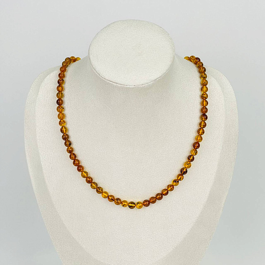 Колье из Янтаря, Артикул: 116585 - изображение товара №1