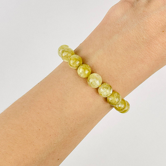 Браслет из Лепидолита, Артикул: 117008 - изображение товара №1