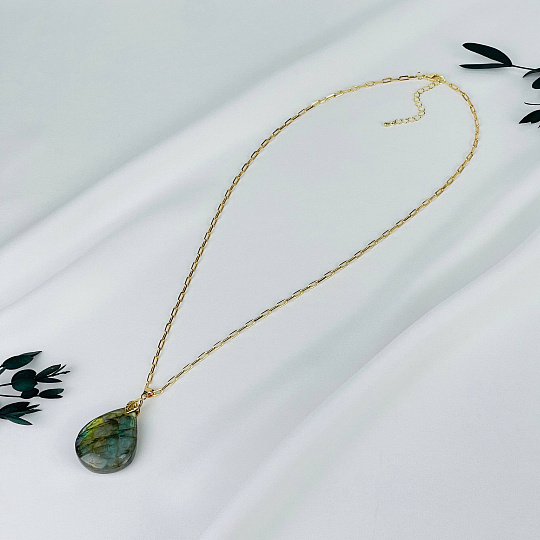 Кулон из Лабрадора, Артикул: 098122 - изображение товара №2