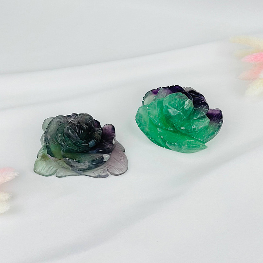 Цветок из Флюорита, Артикул: 117516 - изображение товара №1