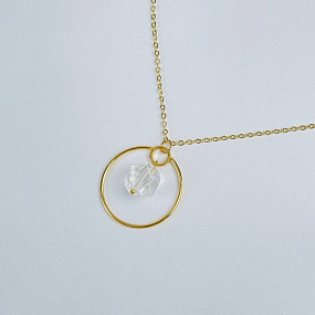 Кулон на цепочке из Горного Хрусталя, Артикул: 093814 - изображение товара №2